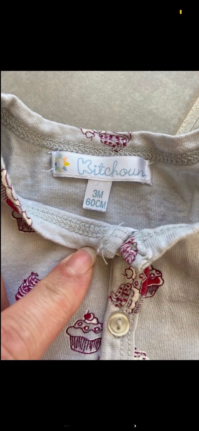 Tee shirt manches longues 3 mois - photo numéro 5