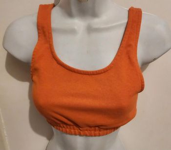 Crop top orange