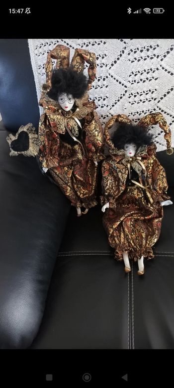 2 Poupées en porcelaine vintage