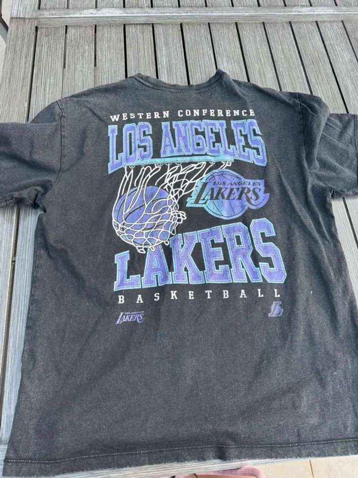 T shirt laykers NBA S - photo numéro 4