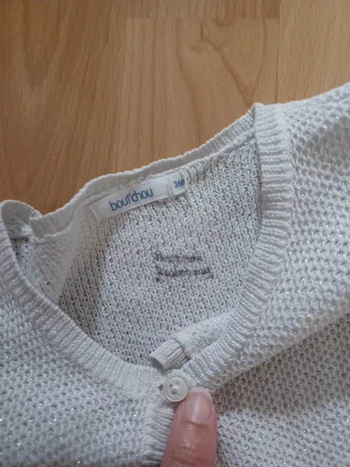 Gilet argenté 3 ans - photo numéro 2