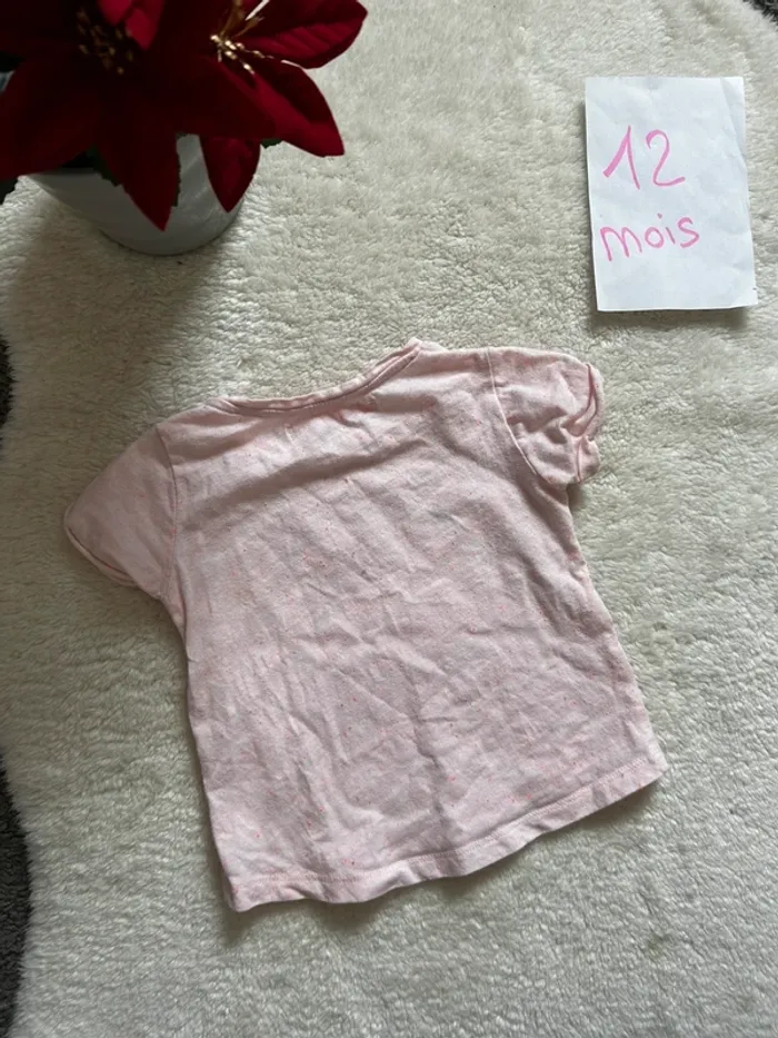 T-shirt ~ Gémo ~ 12 mois - photo numéro 3