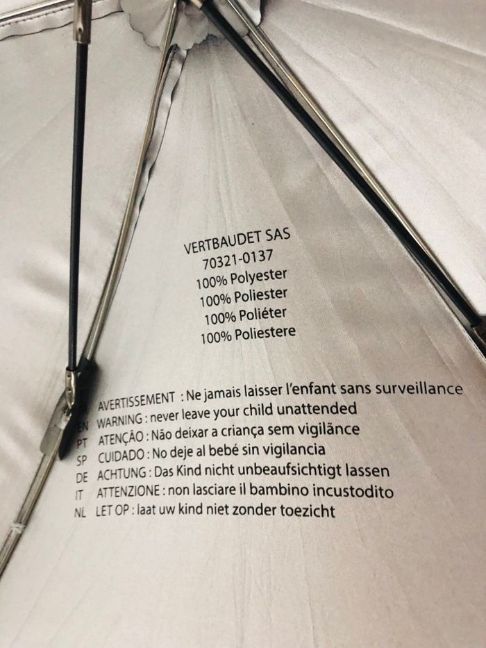 Ombrelle universelle pour poussette - photo numéro 5