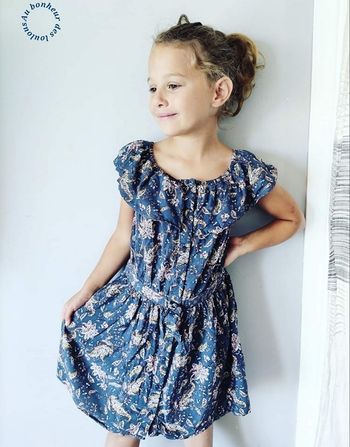 6 ans robe été tape a l oeil