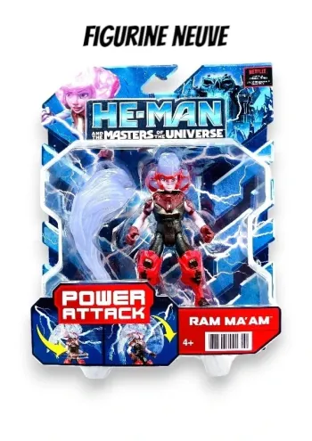 He-Man Masters Of The Universe Power Attack Ram Ma'am