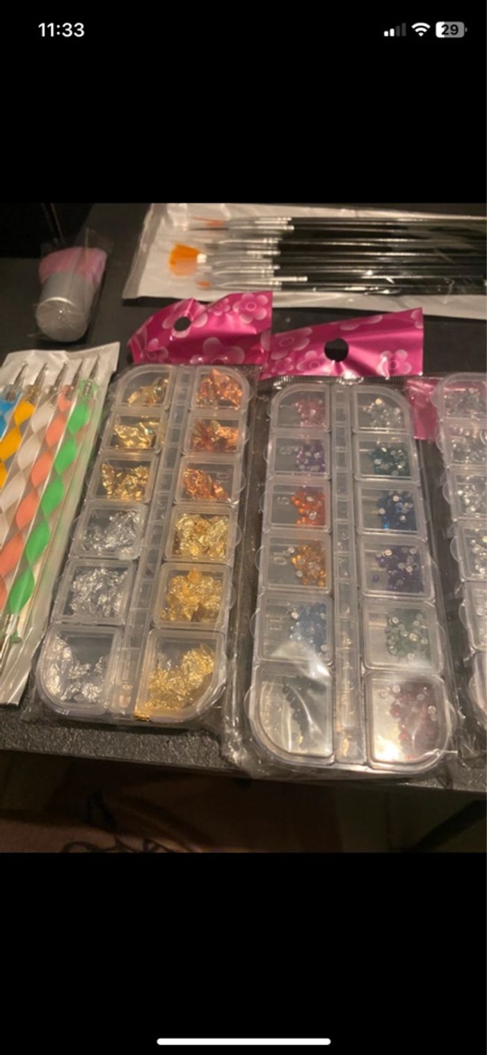 Ensemble pinceaux et autres - photo numéro 5