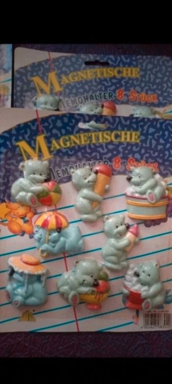 16 oursons magnets neuf