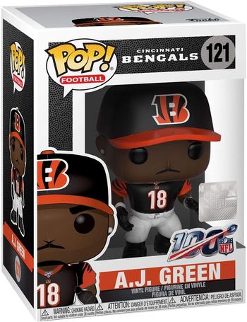 Funko Pop! NFL Cincinnati Bengals figurine A. J. Green n° 121