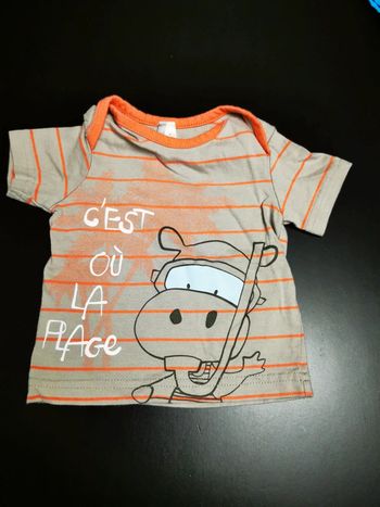 Tee-shirt 3 mois