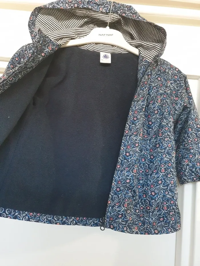 Imper Parka Trench Petit Bateau Taille 24 mois - photo numéro 2