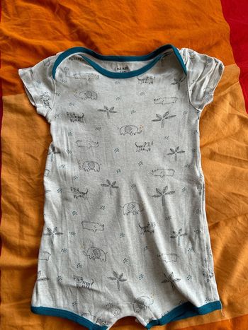 Combi short été  - grenouillère été