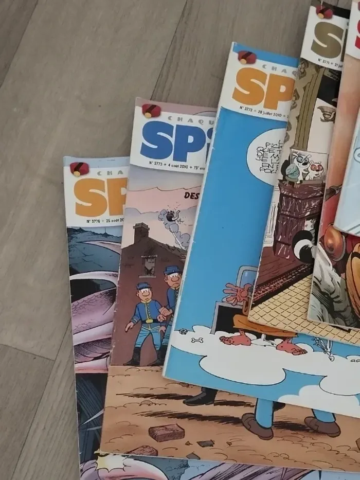 Lot de 12 magazines SPIROU année 2010 L004 - photo numéro 8