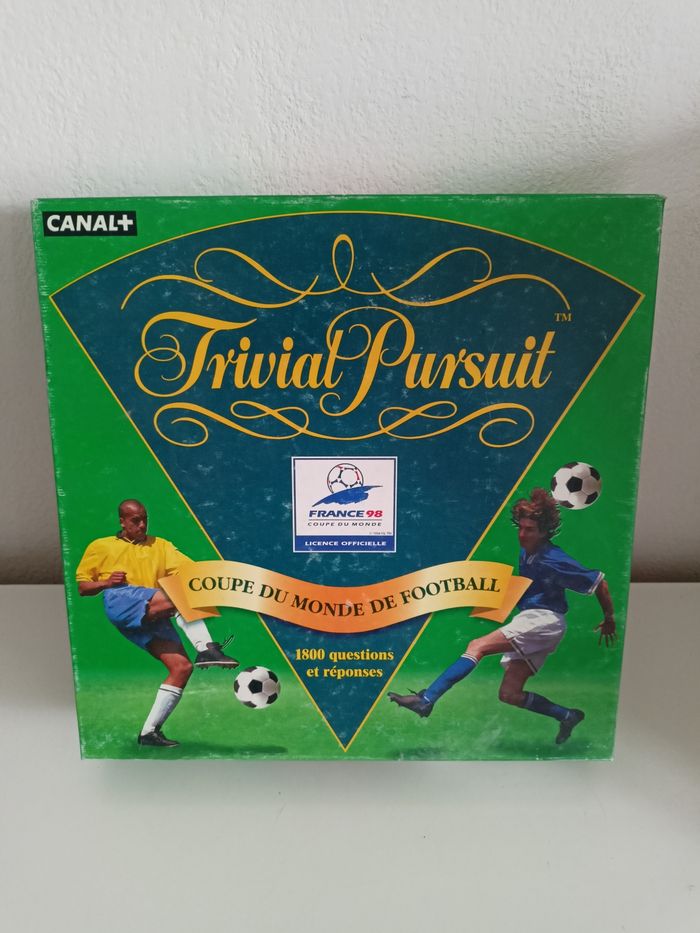 Trivial poursuit coupe du monde de football France 98 Parker