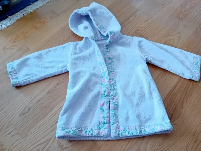 Peignoir éponge 2 ans