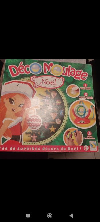 Déco moulage Noël