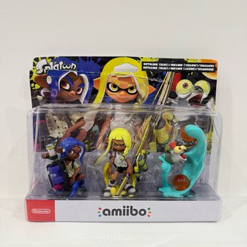 Coffret Amiibo Nintendo original dédié à Splatoon 3 neuf.