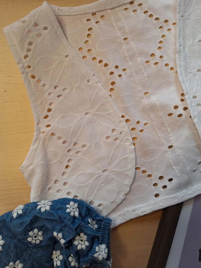 Robe pour fille taille 12mois marque p'tit mome très bon état - photo numéro 8