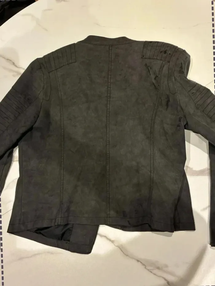 Perfecto gris - Only Carmakoma - Taille M - photo numéro 10