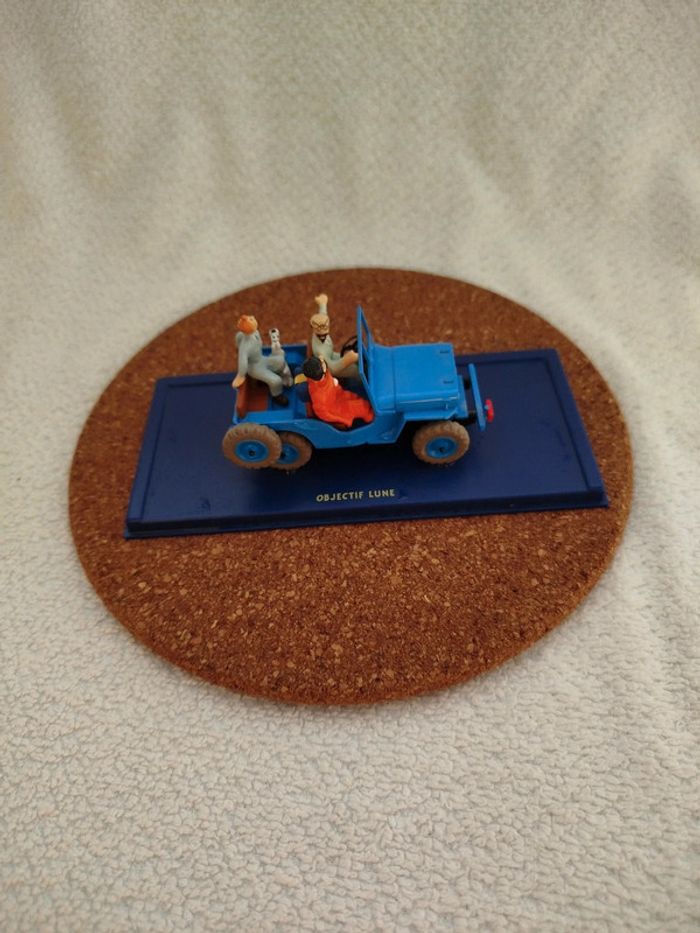 Voiture Tintin Objectif Lune