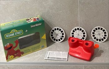 View-Master Vintage  + boite originale - Sesame Street "Elmo's Happiest Day"