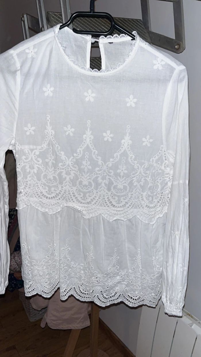 Blouse en dentelle