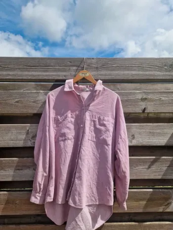 Pull and bear oud roze blouse maat M