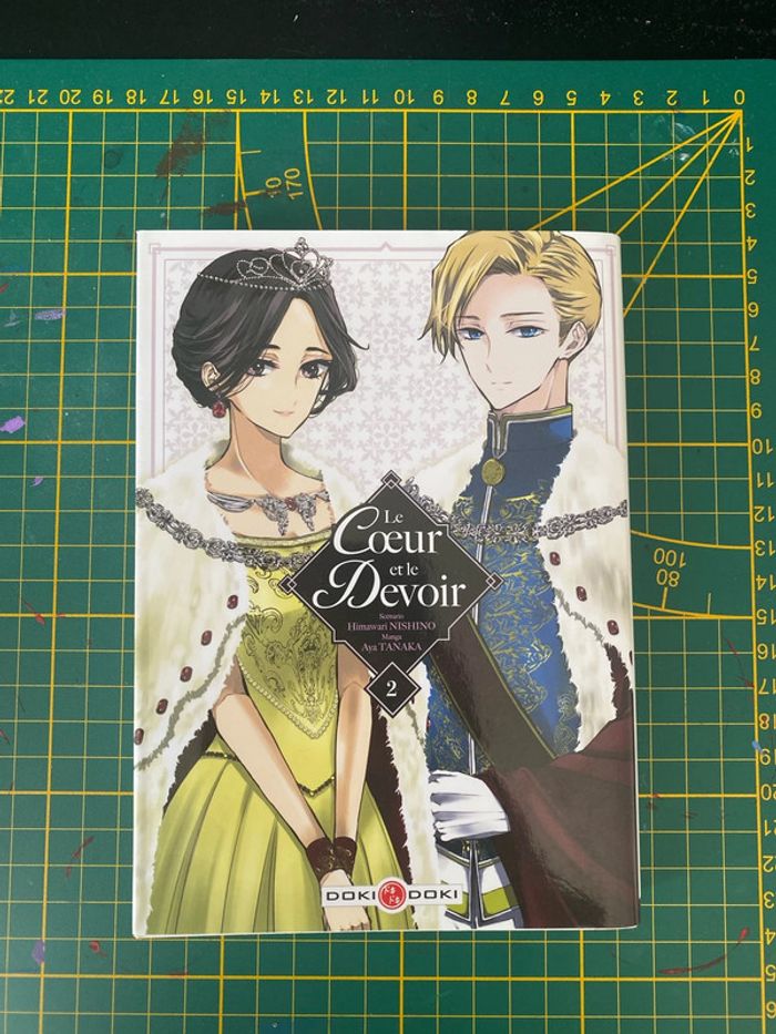 Lots de deux manga le cœur et le devoir tome 1 et 2 - photo numéro 3