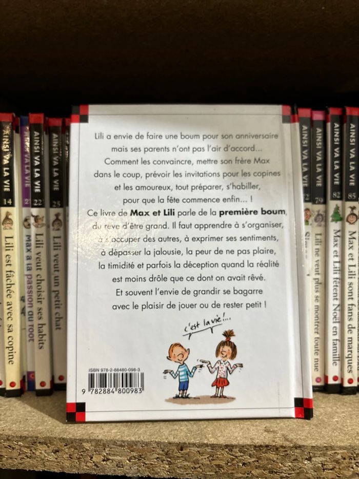 Livre, Lily veut faire une boum - photo numéro 2