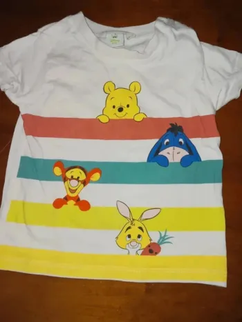 Tee-shirt winnie l ourson 9 mois disney