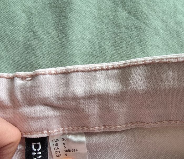 H&M Divided Short Denim Rose Très bon état 36 - photo numéro 5