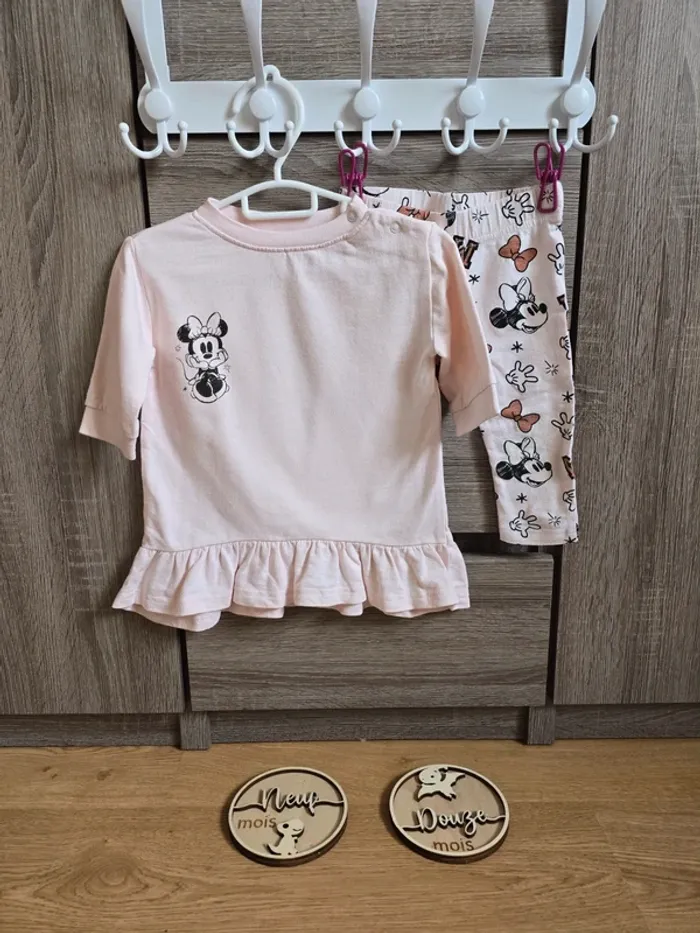 Vêtement Bébé Fille - Ensemble Minnie - Disney - 74 cm