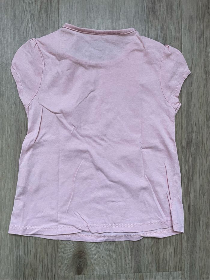 Tee shirt Kiabi rose 18 mois - photo numéro 3