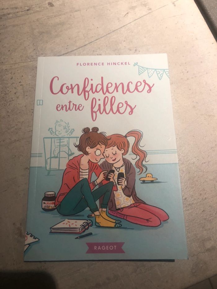 Livre Confidences entre fille