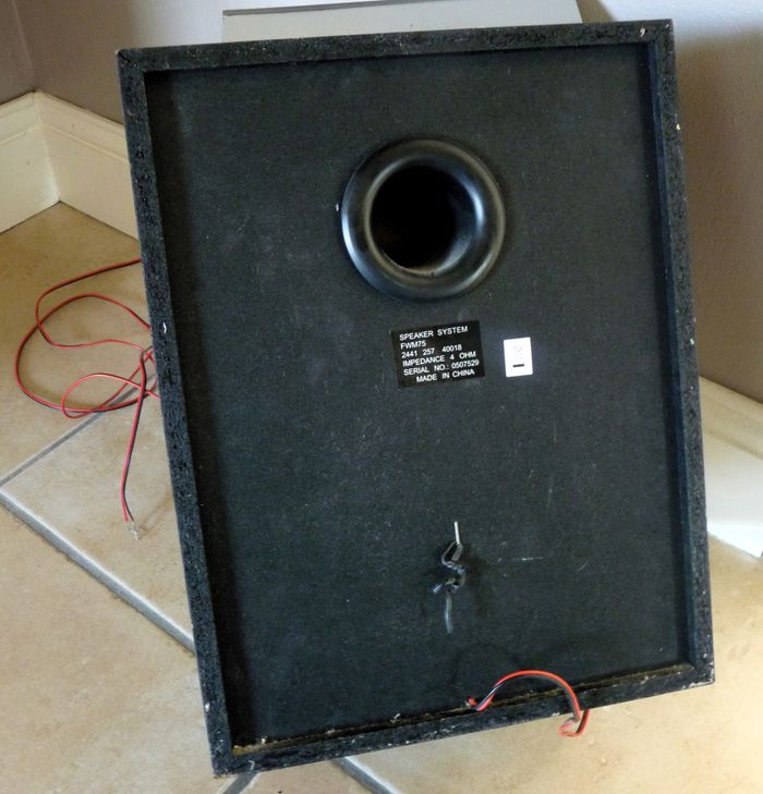 Enceinte pour chaine hifi Philips equipement son audio musique TBE - photo numéro 3