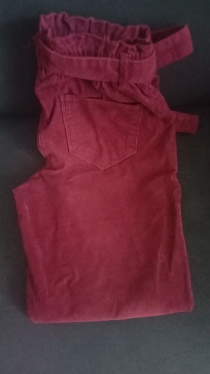 Pantalon bordeaux Okaïdi 14 ans - photo numéro 6