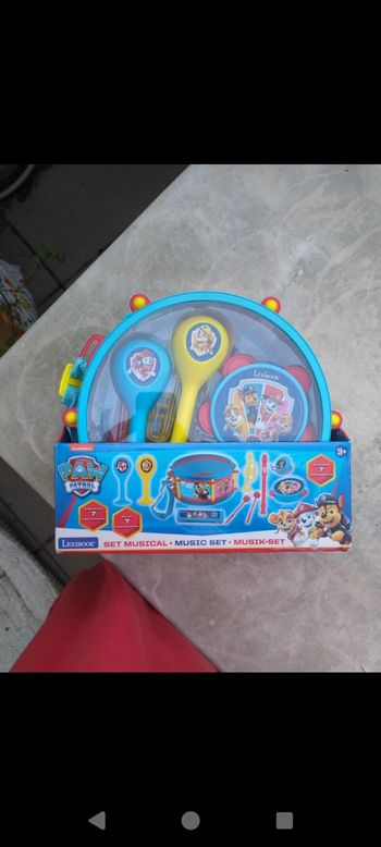 Set musical Pat patrouille neuf