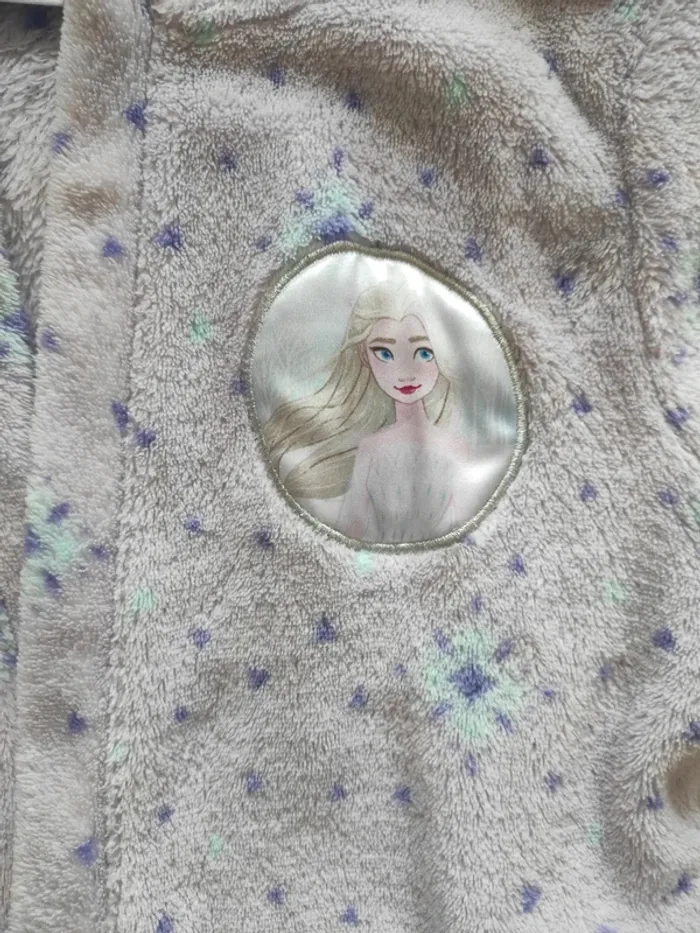 Peignoir elsa reine des neiges - photo numéro 2