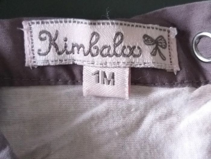 Robe Kimbaloo forme tulipe taupe - photo numéro 3