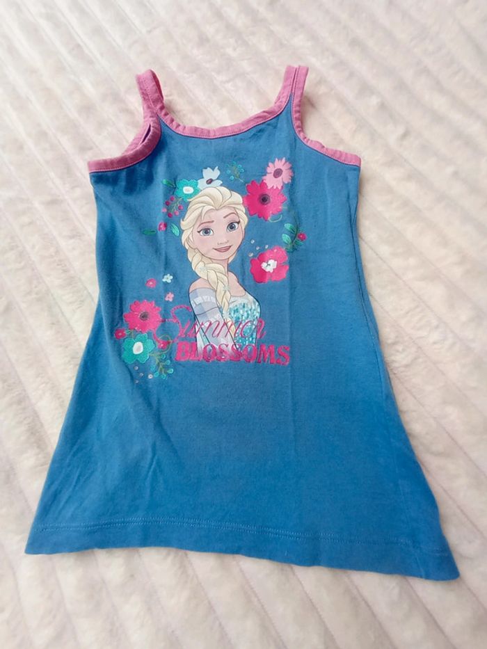Robe bleue Elsa 3 ans
