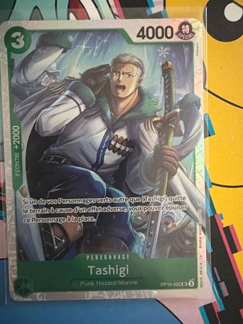 One Piece Tashigi OP10-032 SR PRB02 FR NM