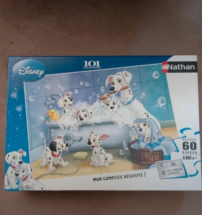 Puzzle 60 pièces Disney les 101 dalmatiens de Nathan
