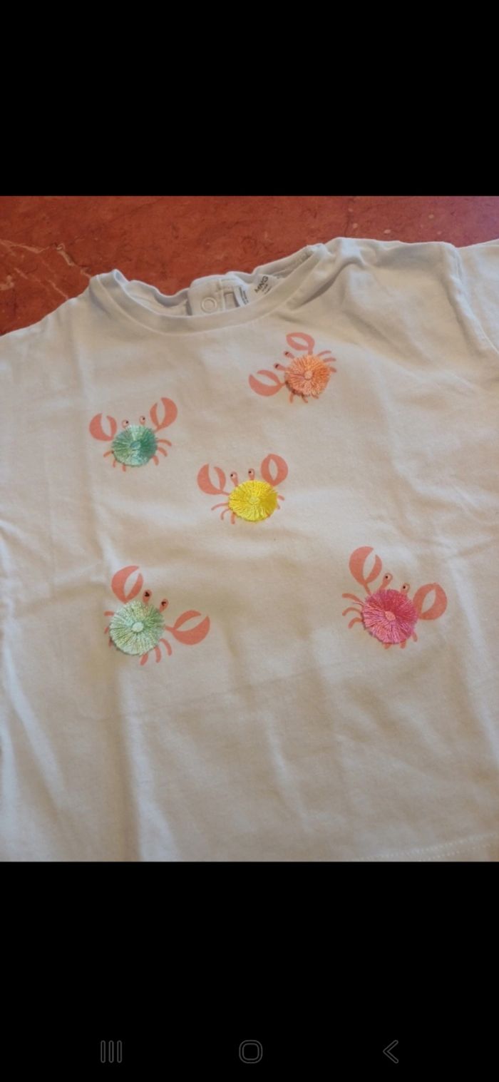 T.shirt bébé taille 12 mois - photo numéro 2