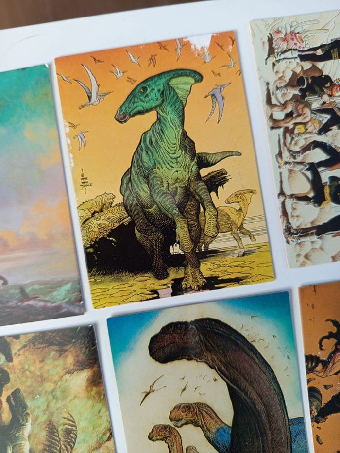 Lot cartes lost worlds by william stout - photo numéro 7