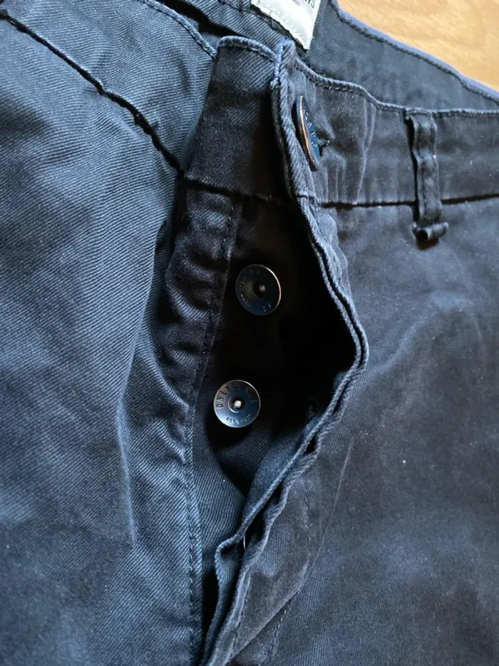 Pantalon noir en toile - photo numéro 3