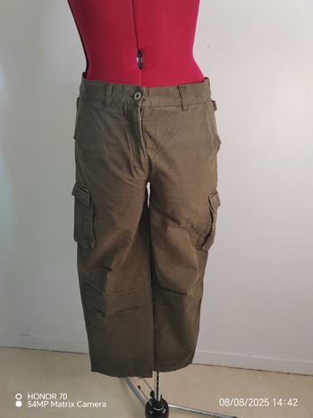 Pantalon bagguy  coton 7/8