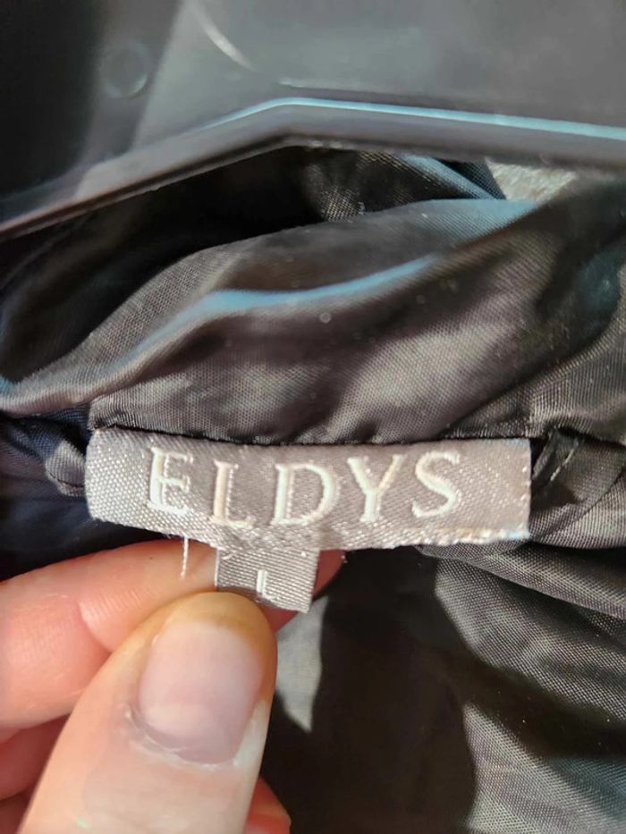 Doudoune Noire - Eldys - Taille L - Parfait État. - photo numéro 3
