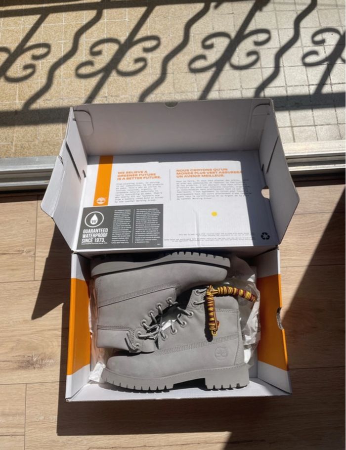 Timberland gris/grey taille 36 - photo numéro 2