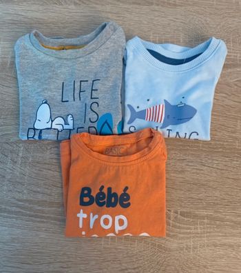 Lot de 3 t-shirts multimarques
