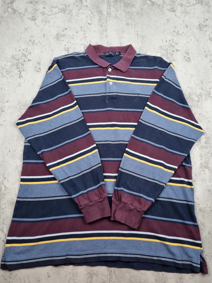 Polo manches longues Nautica XL Hommes - photo numéro 3