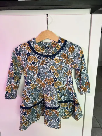 Robe à fleurs fille Plus 18mois